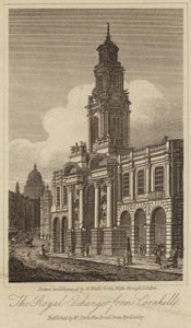 La Borsa Reale nella Città di Londra da English School