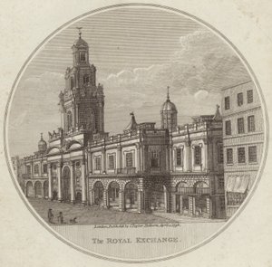 La Borsa Reale nella Città di Londra da English School