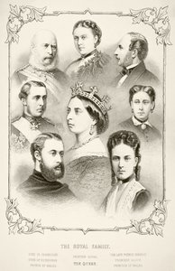 La famiglia reale della regina Vittoria, da 