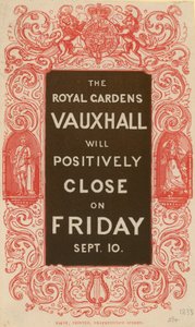 I Royal Gardens Vauxhall chiuderanno positivamente da English School