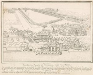 Il Palazzo Reale di Whitehall, dall