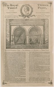 Il giornale reale del tunnel del Tamigi da English School