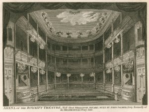 Il Teatro della Royalty, Well Street, Wellclose Square, Londra da English School