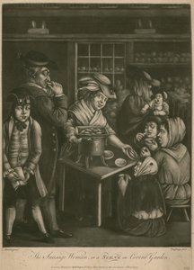 The Sausage Woman; o, una scena a Covent Garden da English School