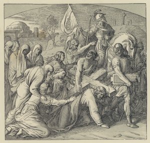 Le sofferenze del Salvatore (incisione) da English School