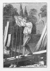 Il Segantino, da The Young Tradesman o Book of English Trades, 1839
