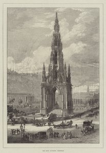 Il Monumento a Scott, Edimburgo