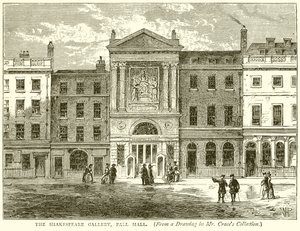 La Galleria di Shakespeare, Pall Mall da English School