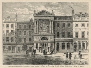 La Shakespeare Gallery in Pall Mall da English School