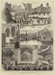 Il Festival del Memoriale di Shakespeare a Stratford-on-Avon da English School