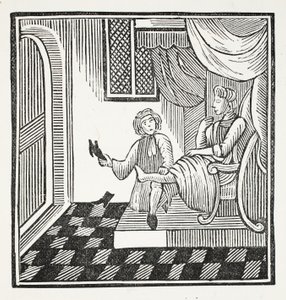 La gloria dei calzolai, illustrazione da Chap-books del XVIII secolo di John Ashton, pub. 1882