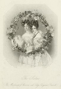Le Sorelle, la Marchesa di Abercorn e la Lady Georgiana Russell da English School