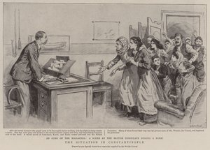 La Situazione a Costantinopoli (litografia)