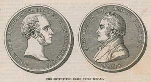 Medaglia del Premio del Club di Smithfield da English School