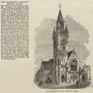 La Chiesa Memoriale dei Martiri di Smithfield