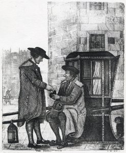 Il pizzico sociale, stampa di William Kay, 1784-1813 da English School