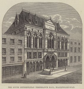 La South Metropolitan Temperance Hall, Blackfriars-Road da English School