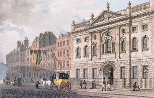 La facciata sud di Ironmongers Hall, da 