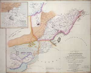 La parte meridionale del Rajpootana, 1820