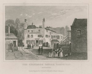 The Spaniards Tavern, Hampstead, Londra da English School