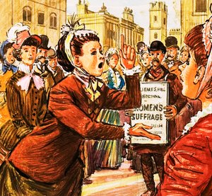 Il movimento delle suffragette da English School
