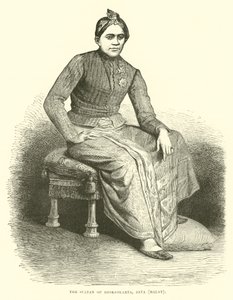 Il sultano di Djokjokarta, Giava, Malese da English School