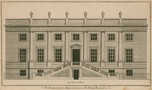 Il Teatro dei Chirurghi in Old Bailey, Londra