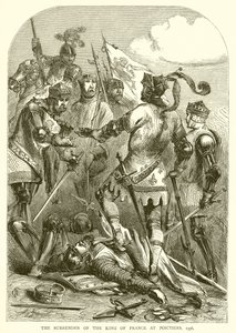 La resa del Re di Francia a Poitiers, 1356