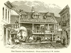 La locanda Tabard, Southwark