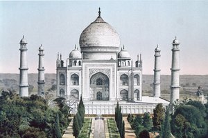 Il Taj Mahal ad Agra da English School