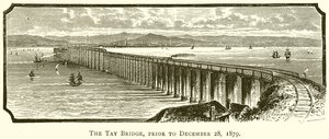 Il ponte sul Tay, prima del 28 dicembre 1879