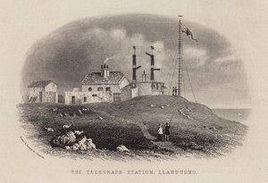 La stazione telegrafica, Llandudno da English School