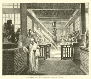 Il Tempio dei Cinquecento Dei a Canton da English School
