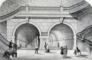 Il tunnel del Tamigi da English School