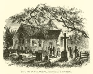 La tomba di Miss Mitford, cimitero della chiesa di Swallowfield da English School