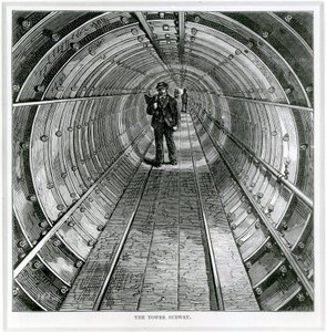 La metropolitana della Torre, 1870 da English School