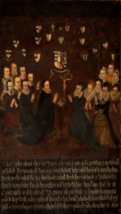 La famiglia Towneley in preghiera, c.1800 da English School