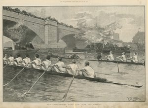 La gara di canottaggio delle università da English School