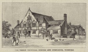 Le scuole tecniche e la palestra Verdin, Winsford da English School