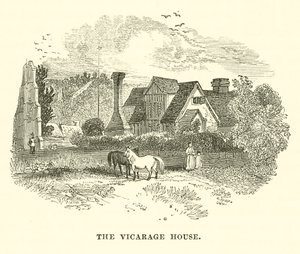 La casa del vicariato (incisione)
