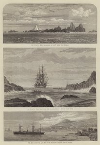 Il viaggio della HMS Challenger, le rocce di San Paolo, da est da English School