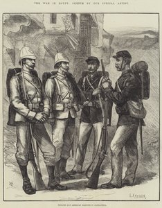 La guerra in Egitto, marines inglesi e americani ad Alessandria