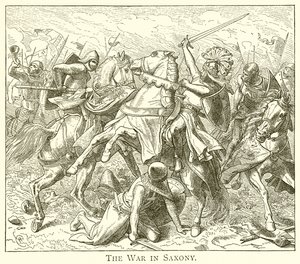 La guerra in Sassonia da English School