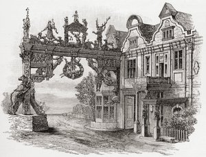 La locanda del Cervo Bianco, Scole, Norfolk nel XVII secolo, da 