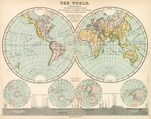 Il mondo (litografia a colori)