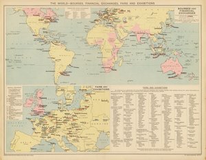 Il Mondo, Borse, Scambi Finanziari, Fiere ed Esposizioni da English School