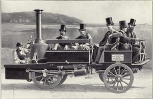 La carrozza a vapore Yarrow-Hilditch da English School