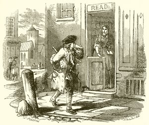Il giovane Benjamin Franklin da English School