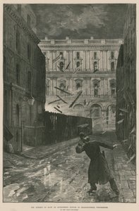 Il tentativo di far saltare gli uffici governativi in Charles Street, Westminster da English School