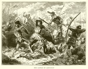 La battaglia di Azincourt